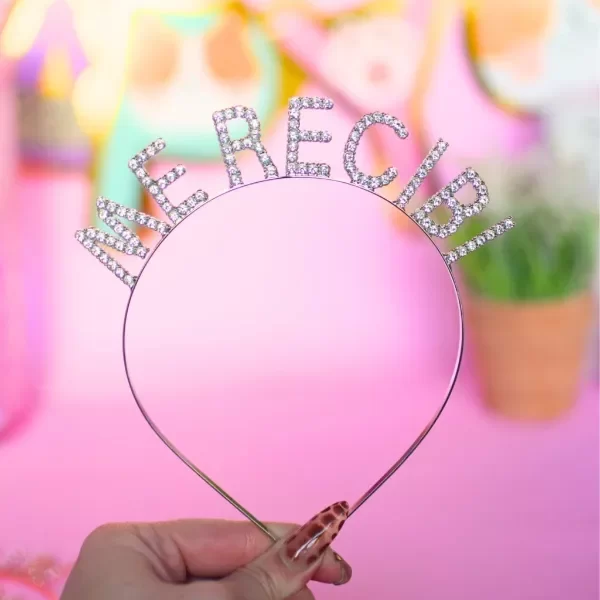 Producto - VINCHA DE EGRESADAS "ME RECIBI" PLATA