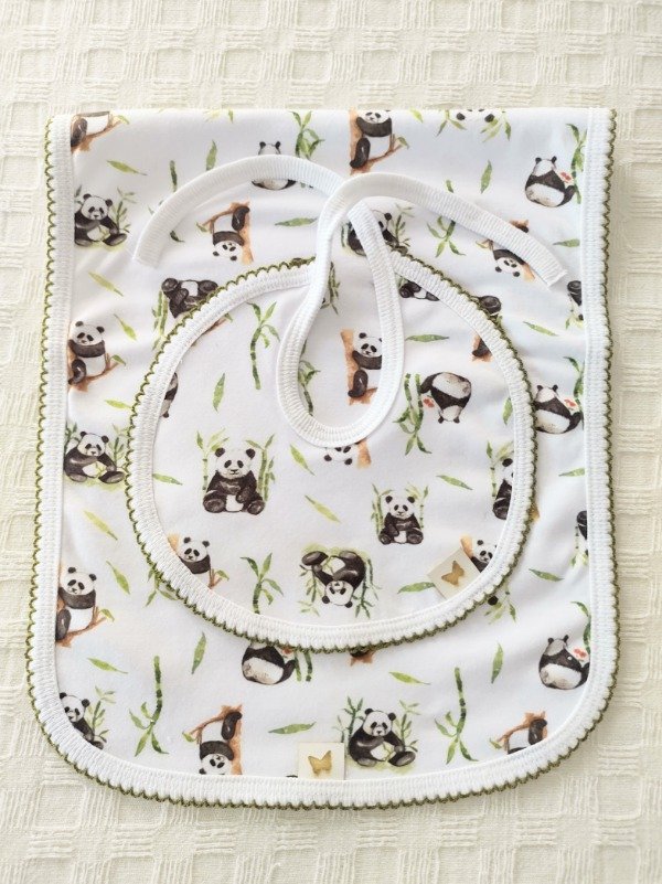 Producto - Box dupla Pandas en verde