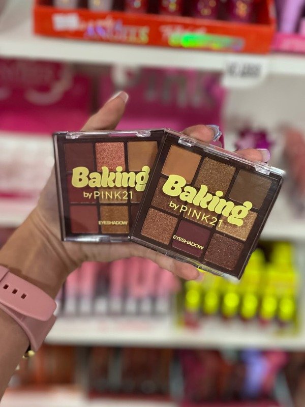 Producto - Paleta de sombras x9 colores Baking PINK21
