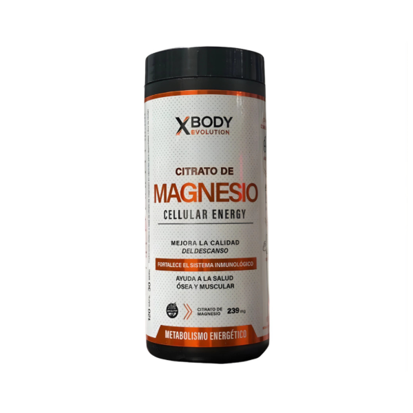 Producto - CITRATO DE MAGNESIO 120 CAPS. - XBODY EVOLUTION