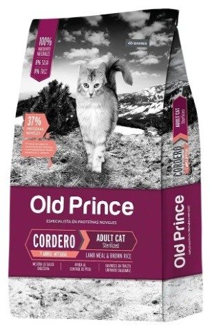 Producto - Old Prince - Proteínas Noveles Gatos Esterilizados Cordero y Arroz Integral