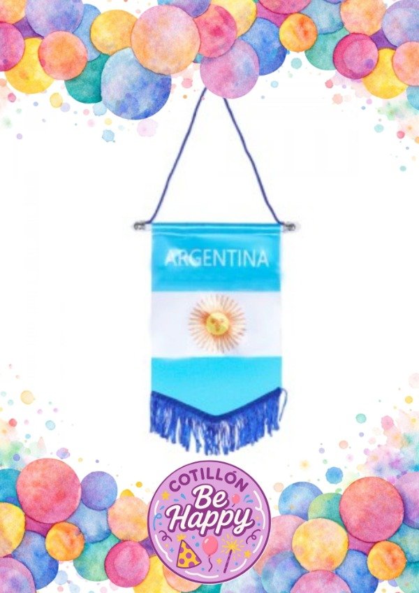 Producto - BANDERÍN ARGENTINA