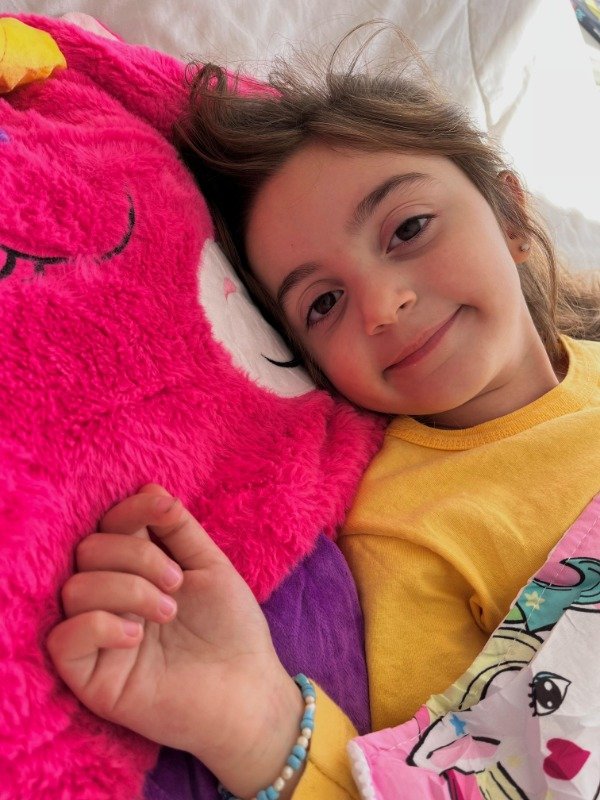Producto - Bolsa de dormir Unicornio fucsia - 1