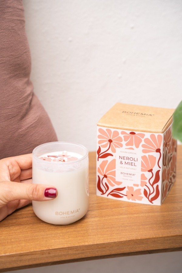 Producto - Vela Neroli y Miel