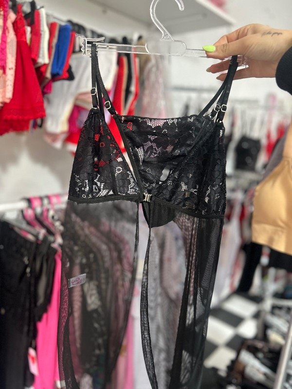 Producto - Babydoll abierto + less - 2