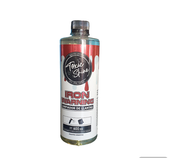 Producto - Descontaminante Ferrico de Llantas Iron Warning 600ml Toxic Shine