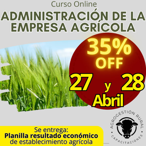 Producto - Curso Online Administración de la empresa agrícola