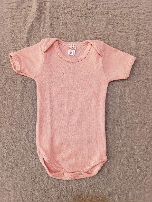 Producto - 9-12 MESES - Body liso - Rosa