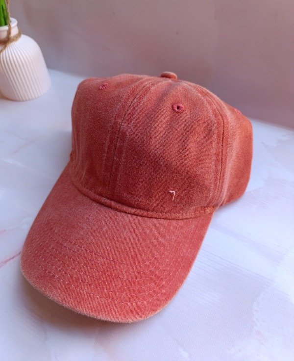 Producto - GORRO VINTAGE PRE LAVADA LADRILLO 2