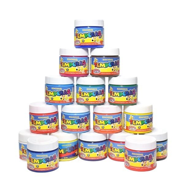 Producto - TEMPERA POTE SEÑORITA 250G
