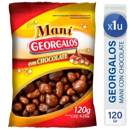 Producto - GEORGALOS MANI CON CHOCOLATE X120G
