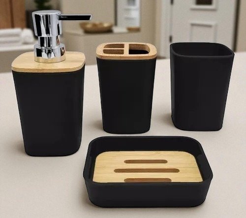 Producto - Set 4 Piezas Bambu N - 2