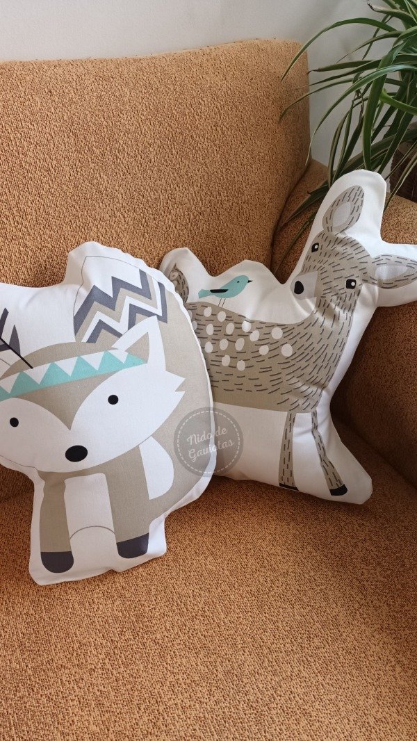 ALMOHADONES INFANTILES ESTILO NORDICO 