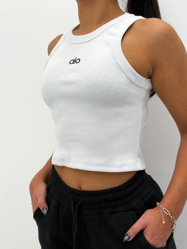 Producto - Musculosa Alo Morley Elastizado Deportiva Mujer