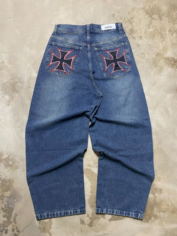Producto - BAGGY JEAN DISEÑO "CRUZ"