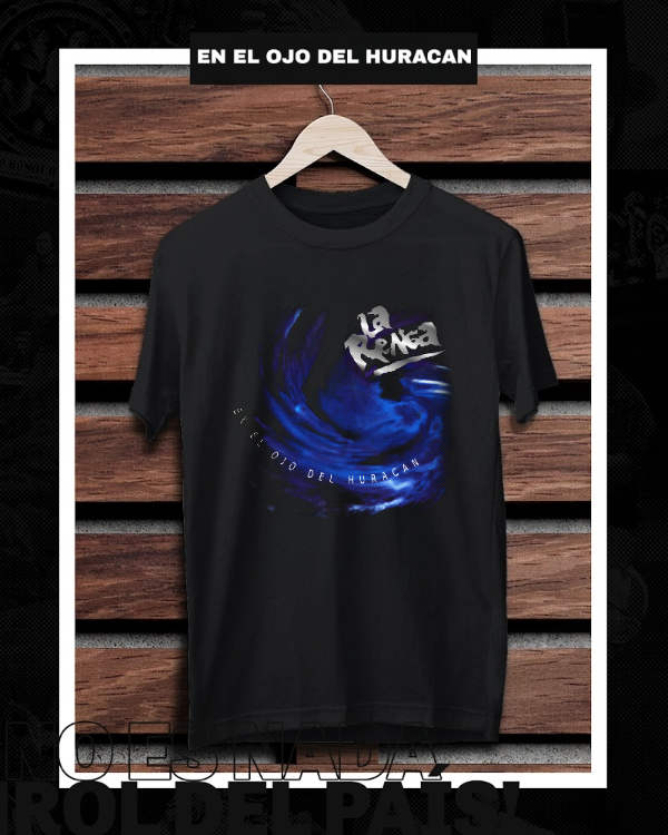 Producto - Remera Negra En el Ojo del Huracan