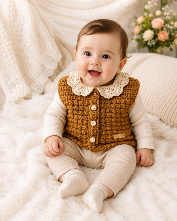 Producto - Chaleco romantico 3 - 9 meses