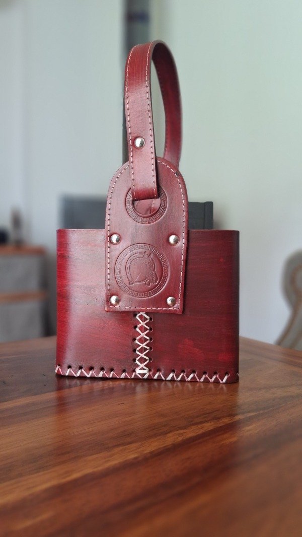 Producto - Canasta matera cuero