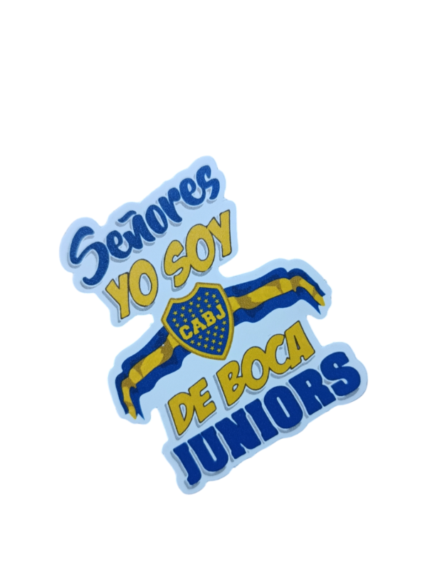 Producto - Sticker Sres yo soy de boca