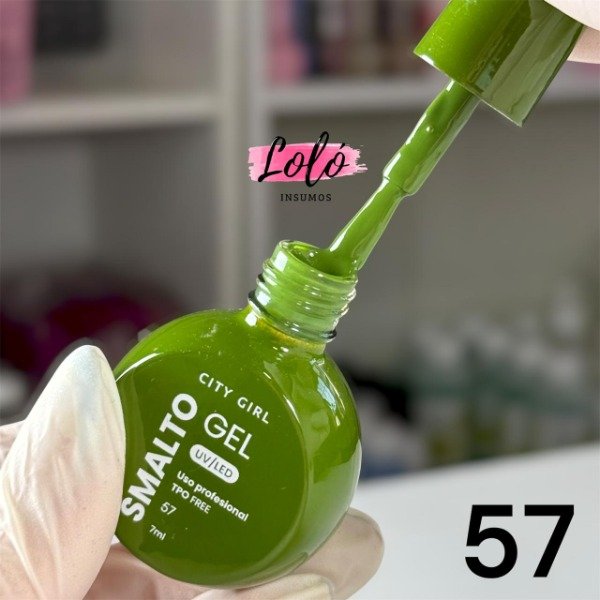 Producto - Esmalte semi City Girl 7ml (extra pigmentado) - 57