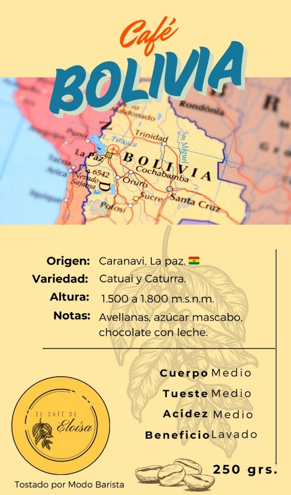 Producto - Café Bolivia