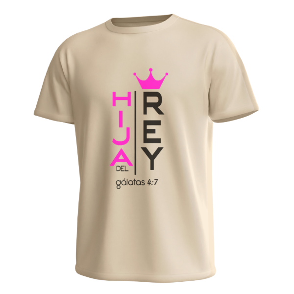 Producto - PROMO Remera Talle Del 1 Al 8 (HIJA DEL REY) NATURAL (X1 UNIDAD)