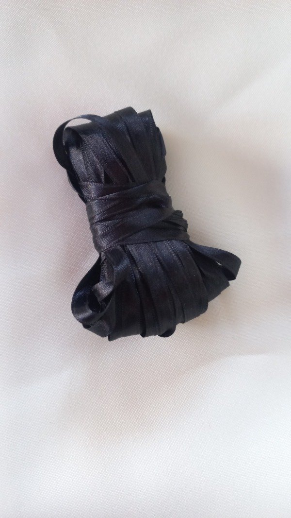Producto - CINTA DE RASO NÚMERO 1 SALDO X 15 MTS COLOR NEGRO