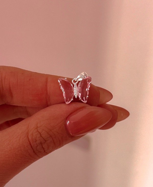Producto - Dije Butterfly Rosa