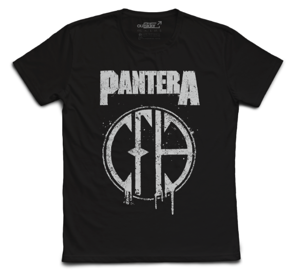Producto - Pantera - Cowboys From Hell Logo ByN