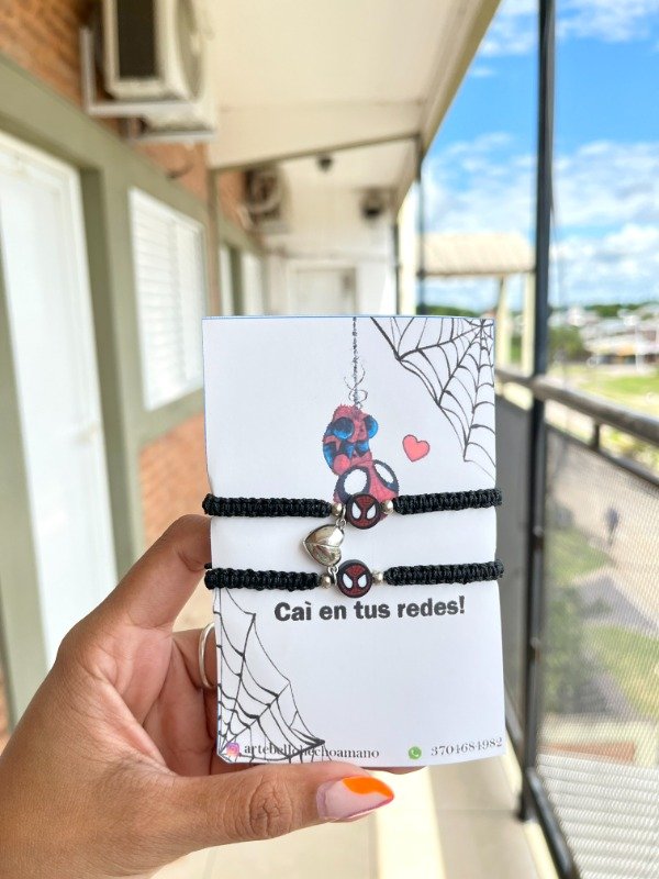Producto - Dúo de pulseras - Spiderman (Modelo 1)