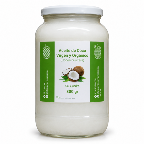 Producto - Aceite de coco virgen y orgánico - 2