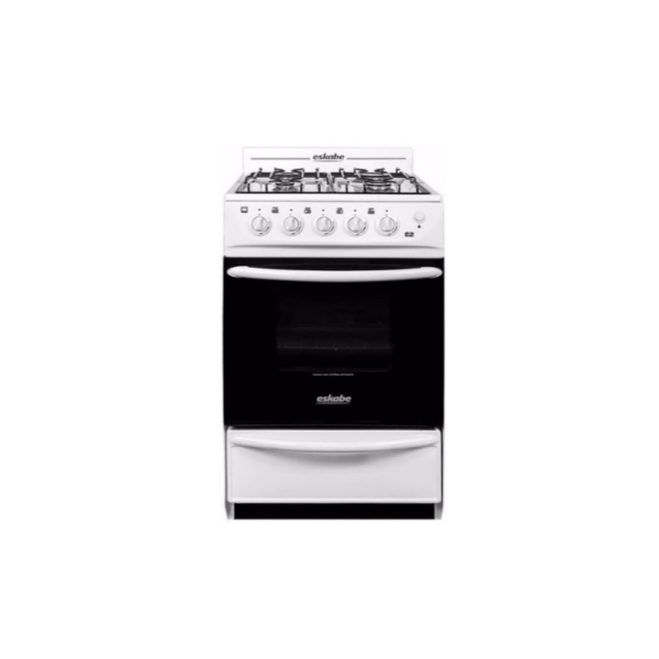 Producto - Cocina Eskabe E2 Bc 52 Cm Blanca Multigas