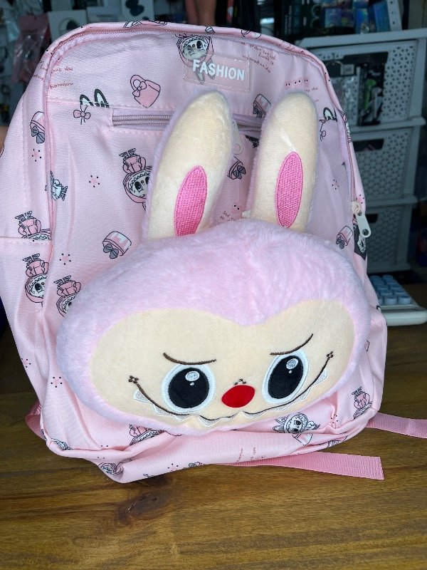 Producto - Mochila labubu rosa