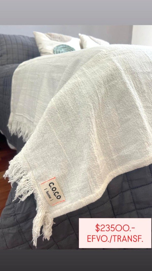 Producto - PIE DE CAMA - OFF WHITE