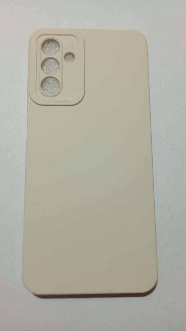Producto - Funda Silicona Premium Crema para Samsung A04s