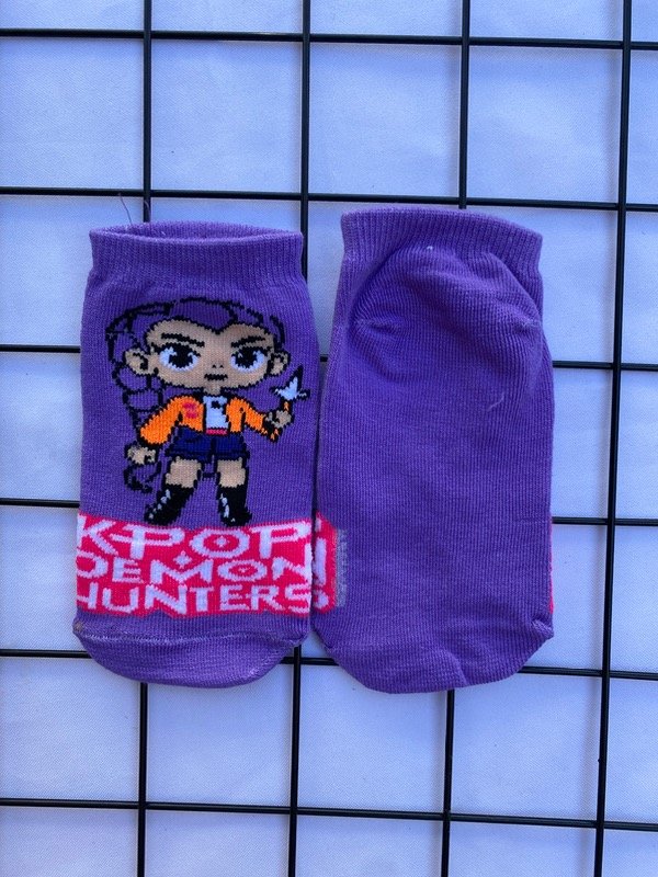 Producto - Soquetes infantiles kpop lila