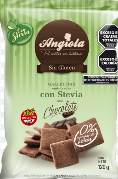 Producto - GALLETITAS S/AZUCAR CHOCOLATE ANGIOLA