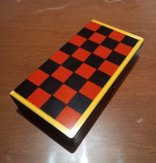 Producto - Juego de damas deluxe - plegable y magnético - 3