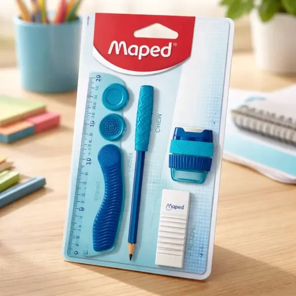 Producto - Kit Escolar Sensorial Kidy Learn Concentration Maped 4 Piezas - 1