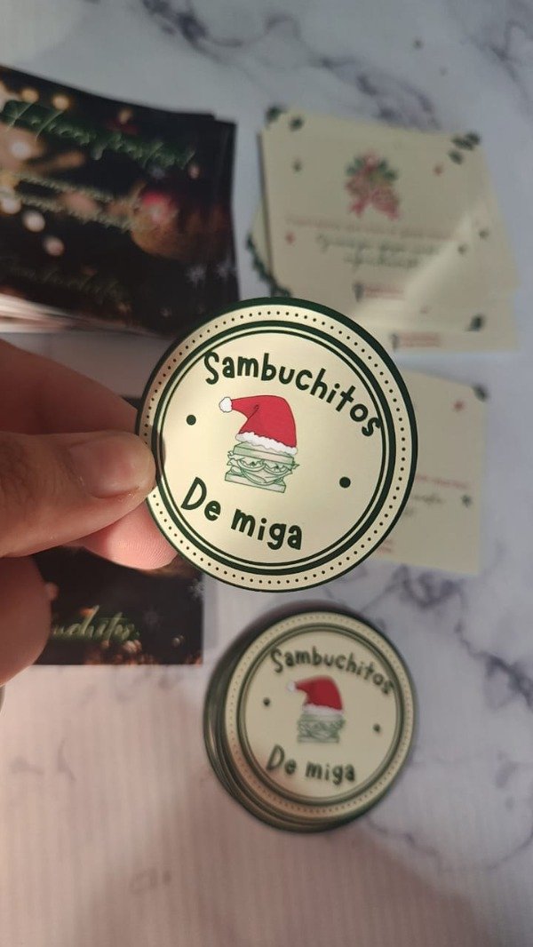 Producto - Stickers adhesivo común