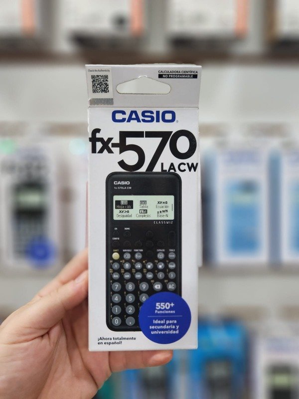 Producto - Casio FX- 570 LA CW