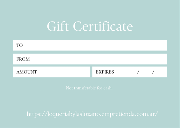 Producto - Gift Card - 1