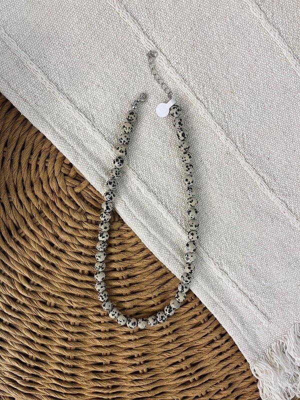 Producto - Collar jaspe dálmata III