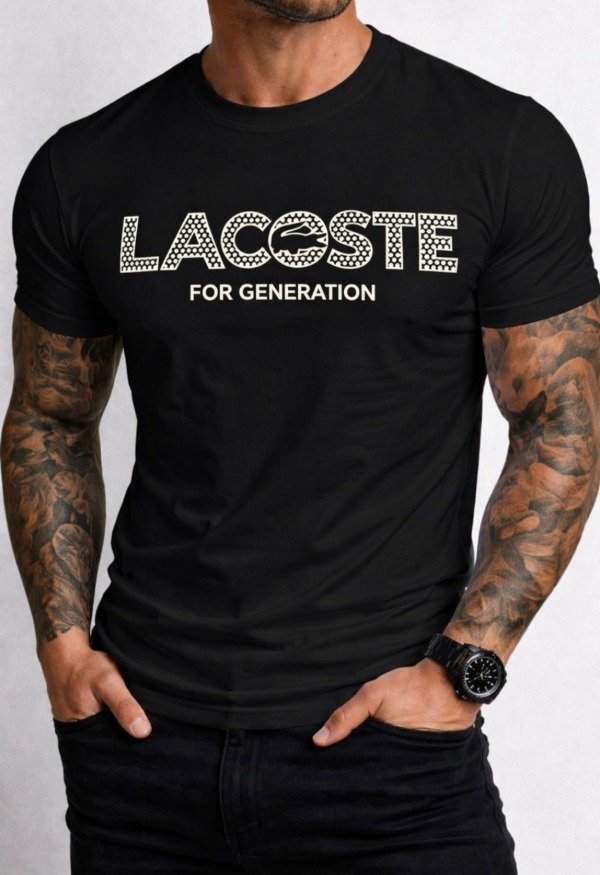 Producto - REMERA LACOSTE NEGRO