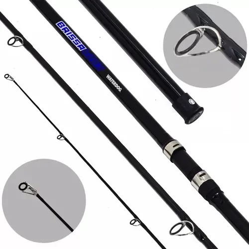 Producto - Caña Waterdog Brissa 4.20m 3 Tramos 100-250g Lance Carbono Color Negro