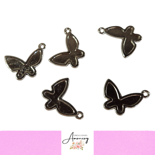 Producto - DIJES MARIPOSAS PARA RELLENAR X 5 unidades