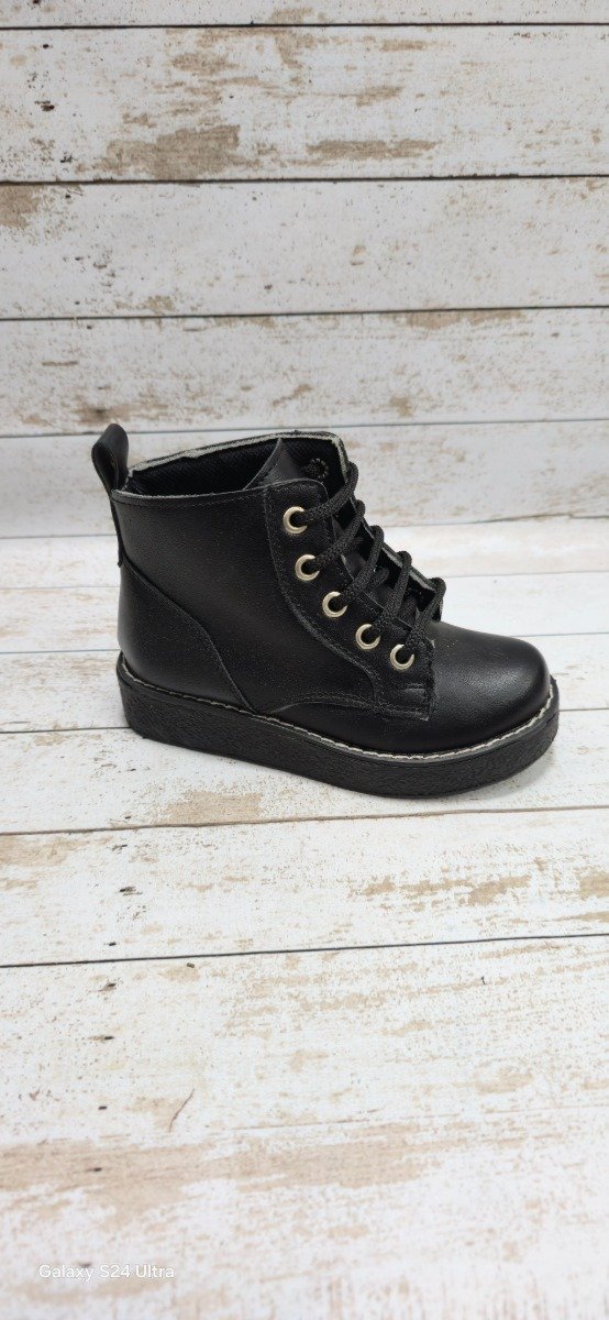 Producto - borcego niños negro del 27 al 34 - 1
