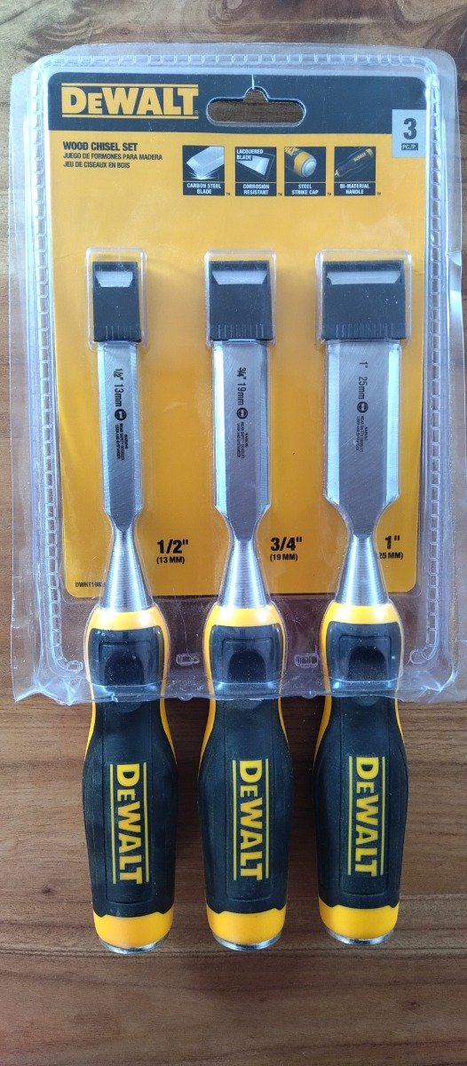 Producto - Juego de 3 formones Dewalt