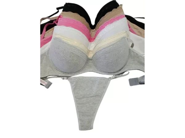 Producto - 1006 - Conjunto Taza Soft de Algodón c/Puntilla