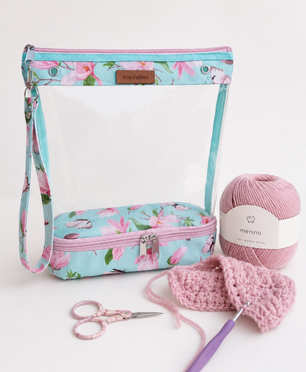 Producto - BOLSiTO LANERO AQUA MARIPOSAS